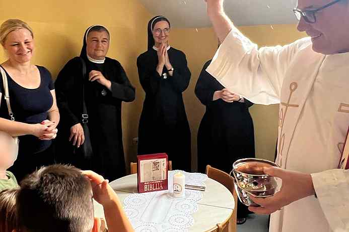 Blagoslov igrališta i obnovljenih prostorija vrtića