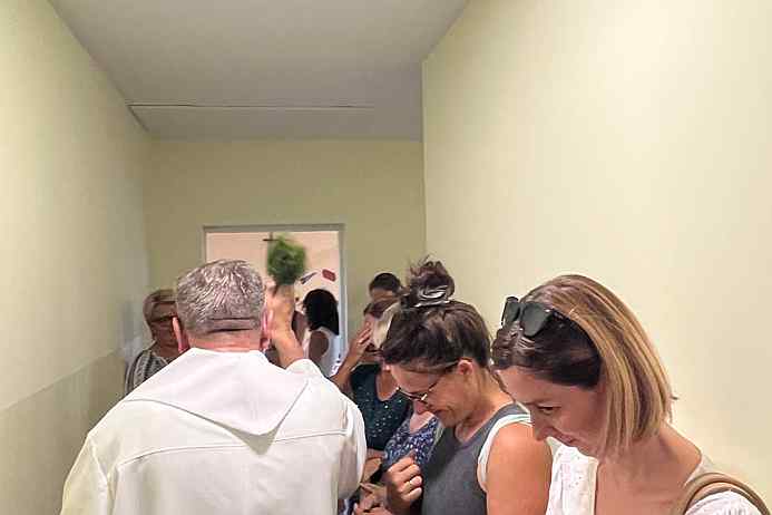 Blagoslov igrališta i obnovljenih prostorija vrtića