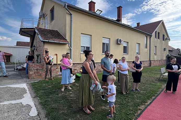 Blagoslov igrališta i obnovljenih prostorija vrtića
