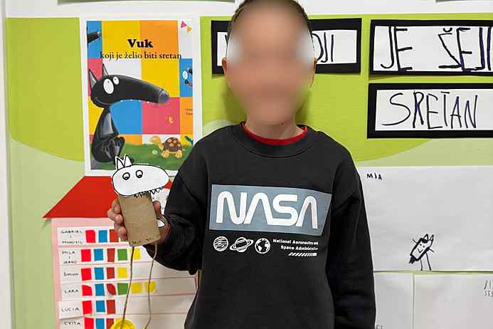 Vuk koji je želio biti sretan